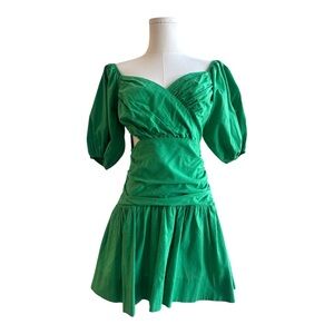 FFF35 Green Cutout Dress Size Small